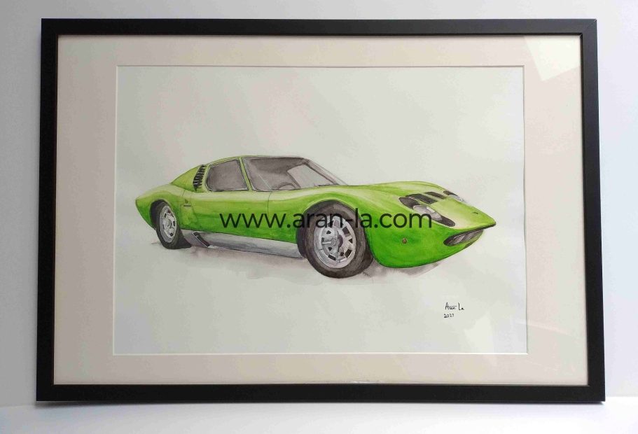 Aged 8 - Lamborghini Muira.