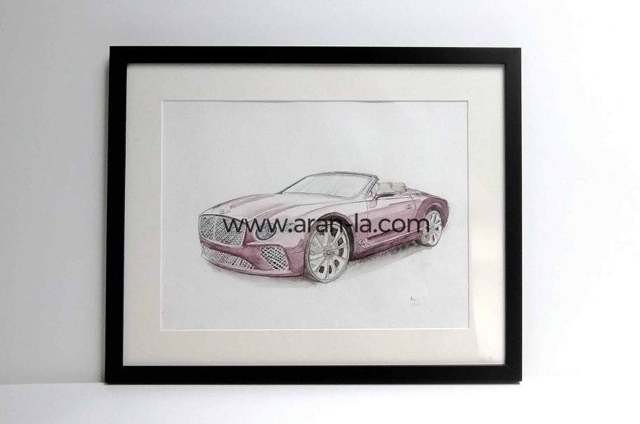 Aged 8 - Bentley GTC.