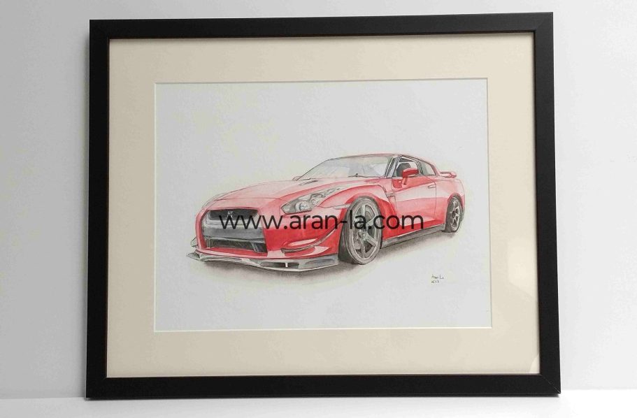 Aged 8 - Nissan GTR.