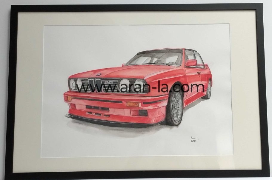 Aged 8 - BMW E30 M3.