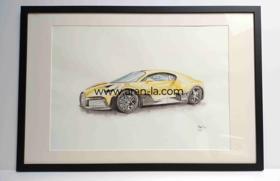 Aged 8 - Bugatti Divo.