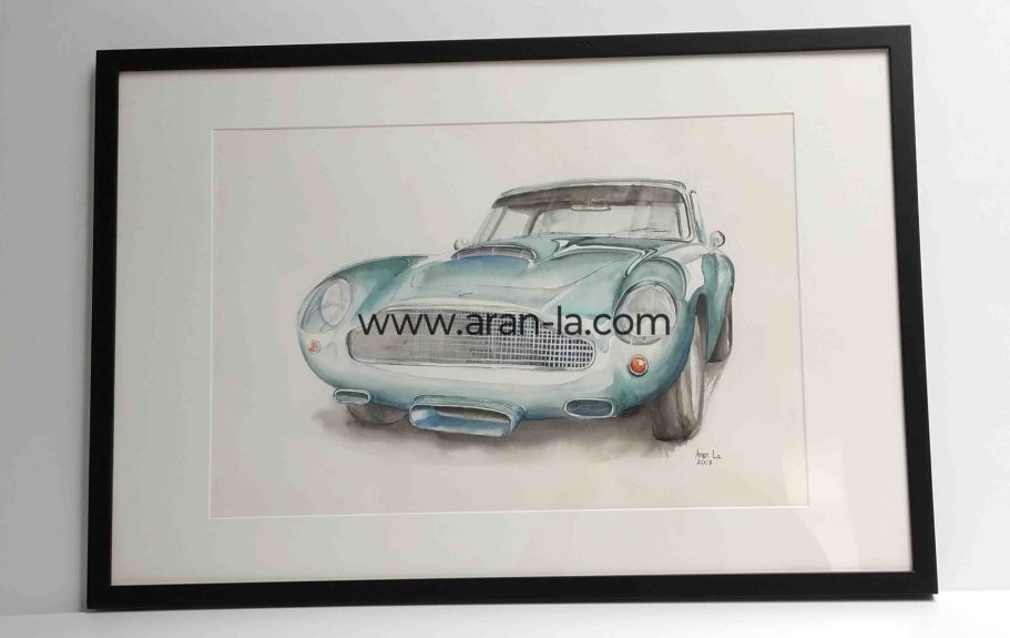 Aged 8 - Aston Martin.